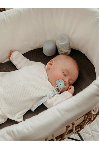 Suavınex Emzik İçin Kurdeleli Tutucu 436622952 Açık Mavi