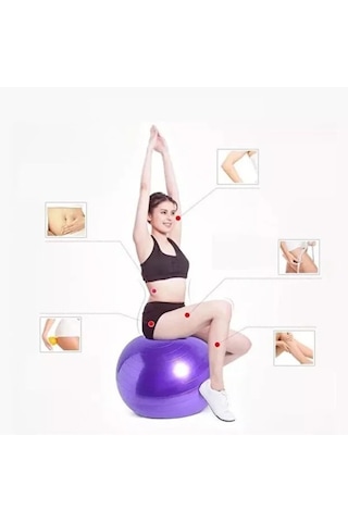 River World Pilates Topu 60 Cm Çok Renkli