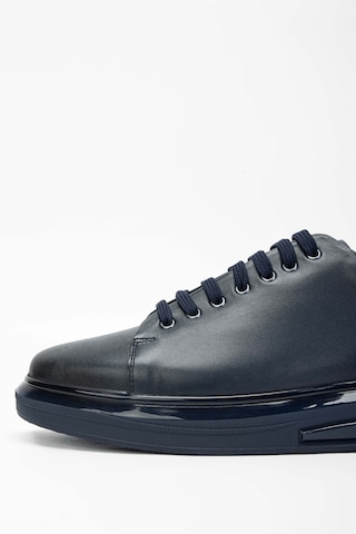 Tamer Tanca Erkek Hakiki Deri Lacivert Sneakers & Spor Ayakkabı 698 1089-5 Erk Ayk Sk23/24 Lacıvert Lacivert