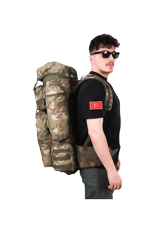 571 Collections Kordak 110 Lt Su Geçirmez Cordura Kamuflaj Askeri Çanta Dağcı Arazi Operasyon Çantası Tsk Kamuflaj, 110 Lt, Askkrdk110canta, Tsk Kamuflaj, Üniseks-yetişkin Açık Altın