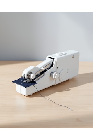 Pratik Mini Dikiş Makinesi Taşınabilir Yeni Başlayanlar İçin 0