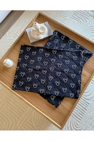 Komfort Home Baskılı Penye Kumaş Yastık Kılıfı