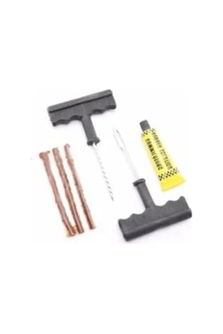 6 Parça Lastik Tamir Kiti, Taşınabilir Acil Set