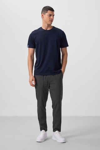 Tommylife Tommy Life Lacivert Erkek Basic Kısa Kol Standart Kalıp O Yaka T-shirt - 87911 Lacivert