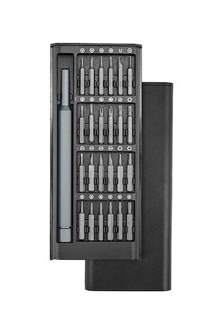 Profesyonel Taşınabilir Hassas Manyetik Tornavida Seti 24 Parça