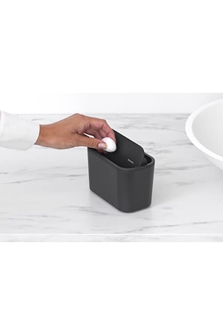 Brabantia - Mindset Banyo Atık Kutusu - Küçük Atıklar İçin İdeal - Çıkarılabilir Salıncak Kapağı - Temizlem Çok Renkli