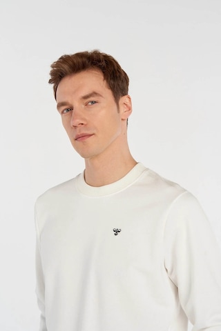 Hummel T-ıc Ico Beyaz Erkek Sweatshirt 921835-9003 Beyaz