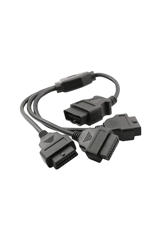 Obd Çoklama Kablosu 1 Erkek Obd Den 3 Dişi Obd Kablosu Aynı Anda 3 Cihaz Bağla