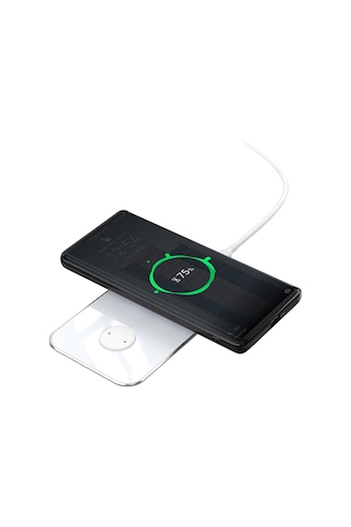 Rock W32 2in1 10W Kablosuz Wireless Şarj Beyaz