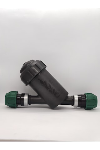 Plastik Damla Sulama Elek Filtre 1'' 32mm 2 Adet Kaplin Adatör