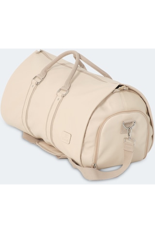 Forelli TRAVELLER Unisex  Krem Seyahat Çantası