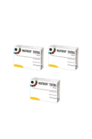 Nutrof Total 3 x 30 Kapsül Nutrof Total 3 x 30 Kapsül
