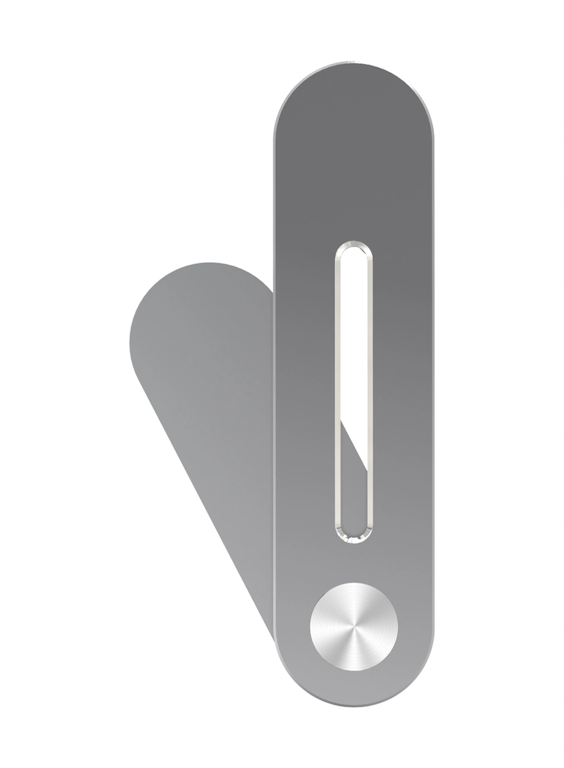 Moveevo Alüminyum Gümüş Cep Telefonu Tutucu: Ultra İnce, Çok Açıyla Ayarlanabilir, Dört Ekranlı Kullanım, Şarj Portu İle Canlı Yayın/videokonferans İçin