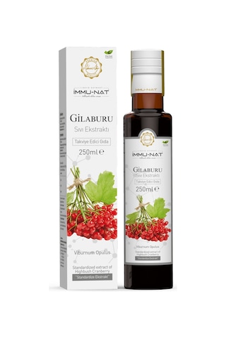 İmmunat Gilaburu Sıvı Ekstraktı 250 ML