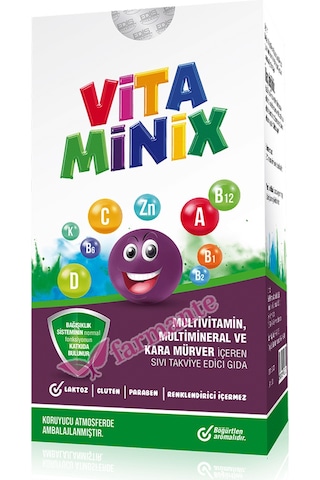Vitaminix Kara Mürver Eki  150 Ml