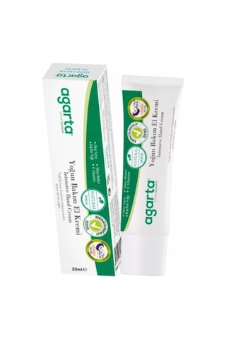 Agarta Doğal Yoğun Bakım El Kremi 20 ML