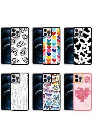 Apple Uyumlu iPhone 13 Pro Uyumlu Zore M-fit Desenli Kılıf-hat No5 Hat No5 -