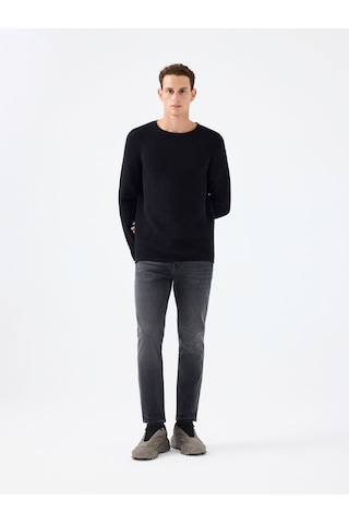 LOFT Regular Fit Erkek Kazak Lf2040999 Q1.v1 Siyah