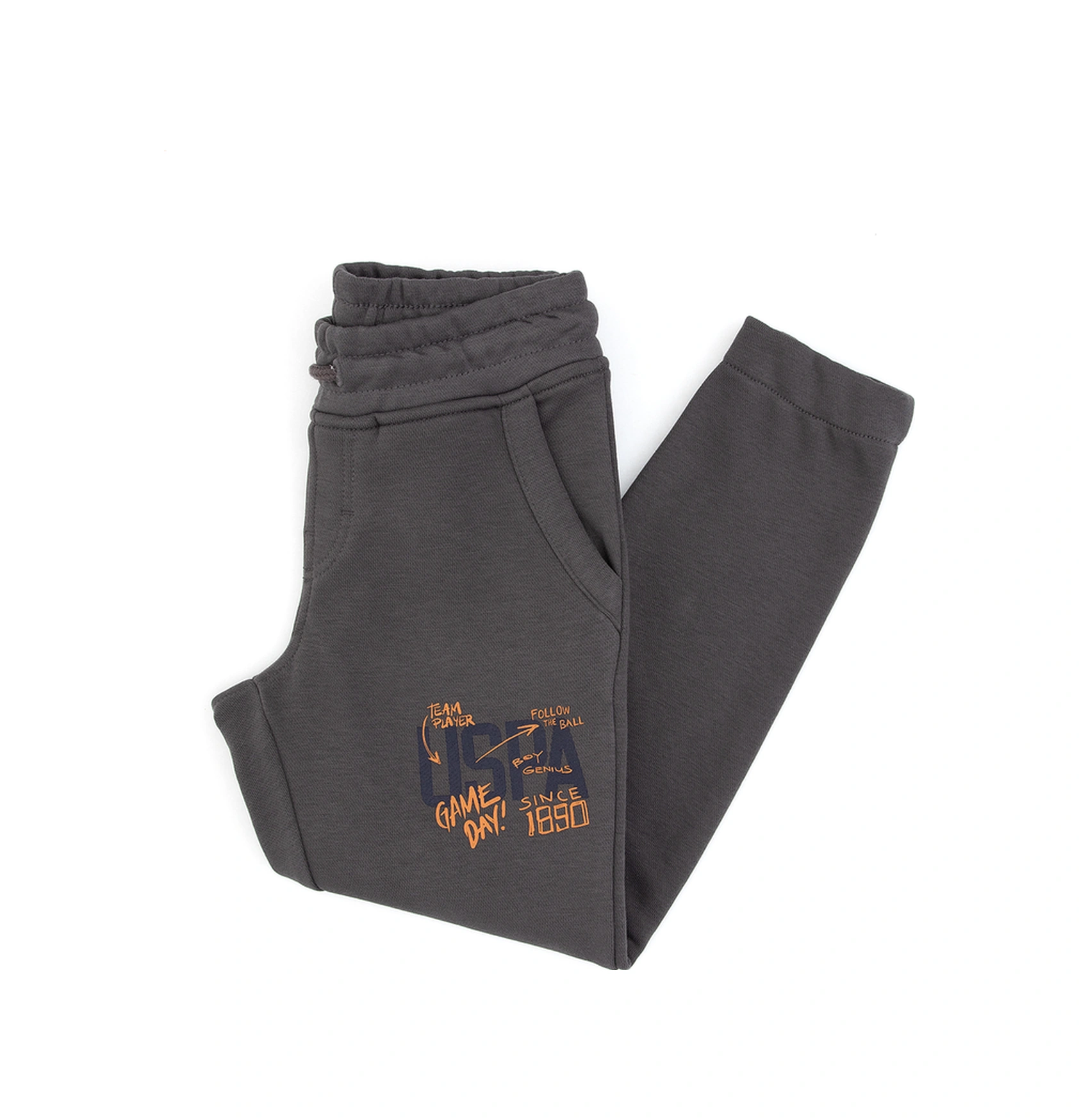 U.s. Polo Assn. Erkek Çocuk Gri Eşofman Altı 50316602-vr024 Gri