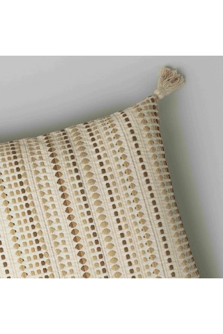 Linens Remi Kırlent Kılıfı 45x45 Cm Vizon Vizon