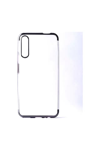 Huawei P Smart Pro 2019 Kılıf Dört Köşeli Lazer Silikon Kılıf