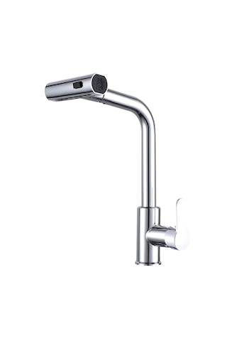 Faumix KAV8890012 Spiralli Mutfak Bataryası Krom