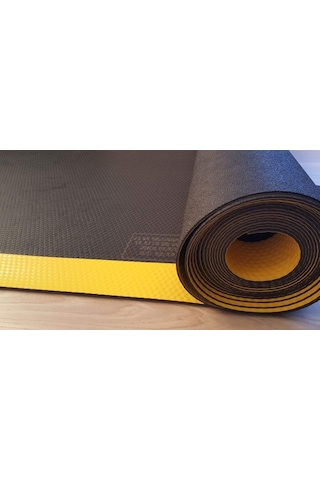 3 Mm 20 Kv Siyah Ikaz Şeritli Yalıtkan Izole Halı 100X50