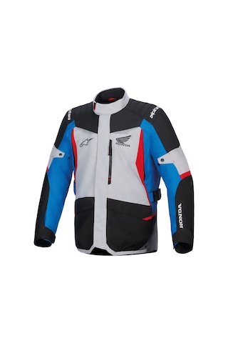 Alpinestars Honda St-1 Wp Korumalı Motosiklet Montu Gri Siyah Mavi