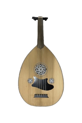 Üst Kalite Ud Kanada Kapaklı Kenar İşlemeli Ceviz-siyah Maun