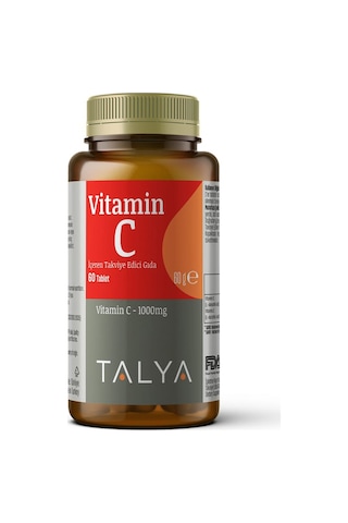 Talya Vitamin C İçeren Takviye Edici Gıda 60 Tablet