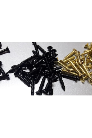 2.2X13 MM Çelik Vida 1000 Adet-Siyah