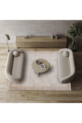 Dolce Vita Halı Opera 8504 Pond Modern Salon Halısı Bej