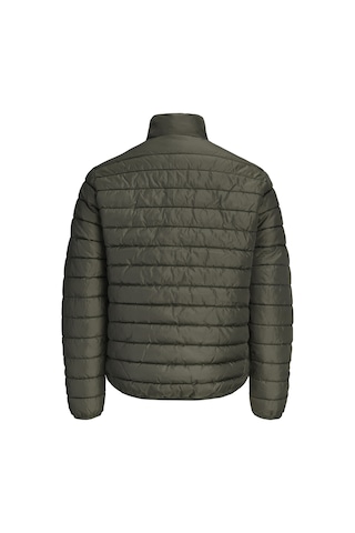 Jack & Jones Erkek Su Itici Özellikli Yüksek Yaka Uzun Kollu Puffer Ceket - Elvis - 12299190 Rosin