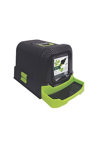 M-pets Eco Rattan Kapalı Kedi Tuvaleti 69x42x41 Cm 244-53016.01