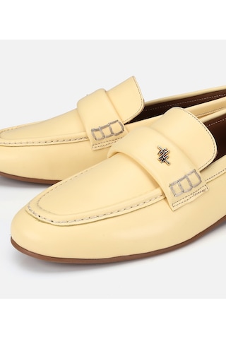 Hotiç Kadın Deri Sarı Yumuşak Dokulu Klasik Loafer 01ayh321280a520 01ayh321280a520