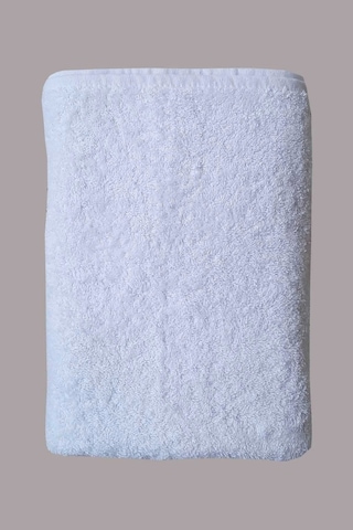 100 Pamuklu Banyo Havlusu 70x140 Ekonomik Duş Havlusu Beyaz