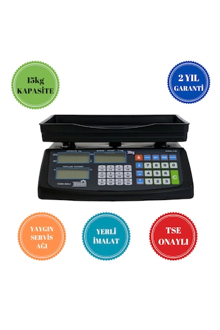 Teskom F32 15kg Terazi
