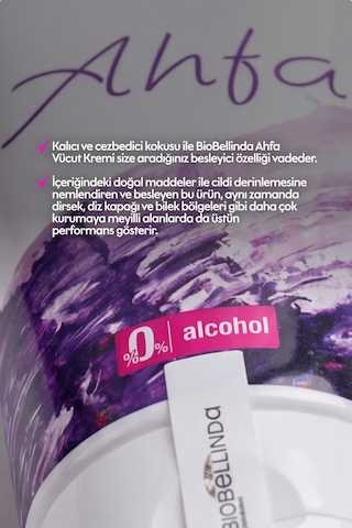 Doğal Ahfa Vücut Nemlendirici Ve Bakım Kremi Tam Koruma Sağlar 200 Ml