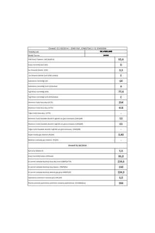 Silverline 3490.6 Oslo 60 CM Duvar Tipi Davlumbaz