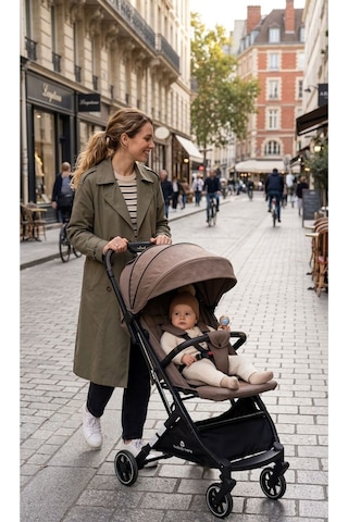 Bc Mamma Yeni Nesil Kabin Boy Bebek Arabası Seyahat Sistem Bagaj