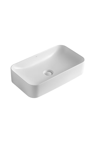 Ey-4730mb Mat Beyaz Tezgah Üstü Lavabo