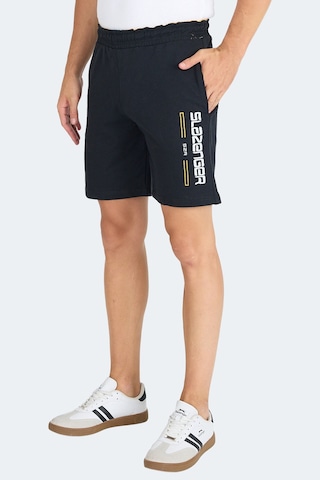 Slazenger Nebo I Erkek Cepli Siyah Şort Siyah