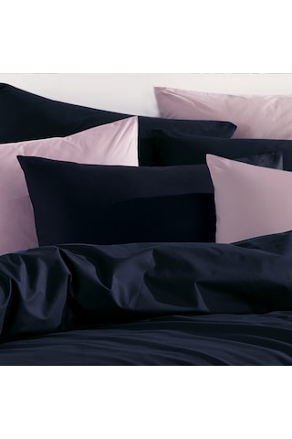 Coté Blanc Plain Siyah %100 Pamuk Tek Kişilik Nevresim Takımı