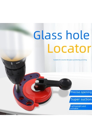 Yuntech01 Cam Ve Seramik Delme Lokatörü, Süksiyonlu Tutucu İle Ayarlanabilir 4-12mm , Profesyonel Dıy Araçları Toplu Satış