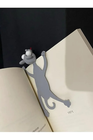 2 Adet Sıkışmış Fare Kitap Ayracı