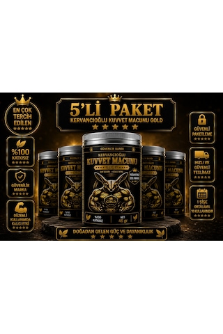 Bitkisel Kuvvet Atom Güç Ve Enerji Macunu & Performans Desteği 45 Gr X 5 Şişe