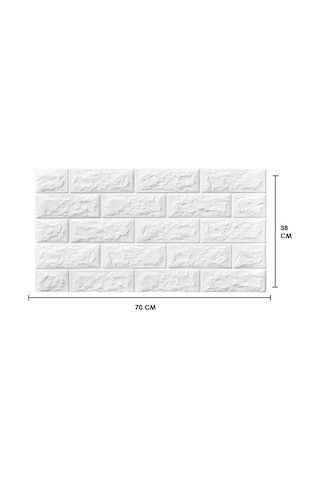 Kendinden Yapışkanlı Duvar Kaplama Kağıdı Paneli 70 x 38 CM 0.26 M2