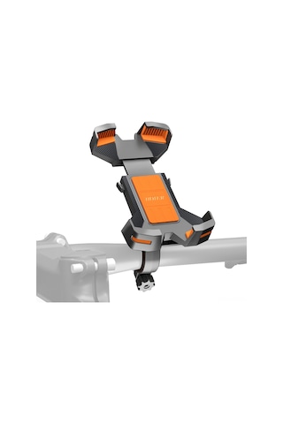 Geeksen Motor Süpürgesi, Elektrikli Bisiklet Ve Bisiklet İçin 360 Döner, Tek Tık Kilitli, Sarsıntı Emici Telefon Tutucu - Siyah Pb09plus-ad Siyah