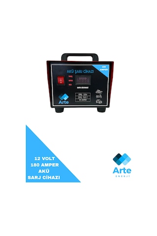 Arte Akü Şarj Cihazı 12 Volt 180 Amper