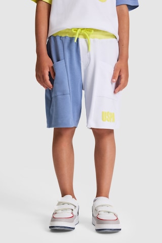U.s. Polo Assn. Erkek Çocuk İndigo Şort Örme 50325620-vr028